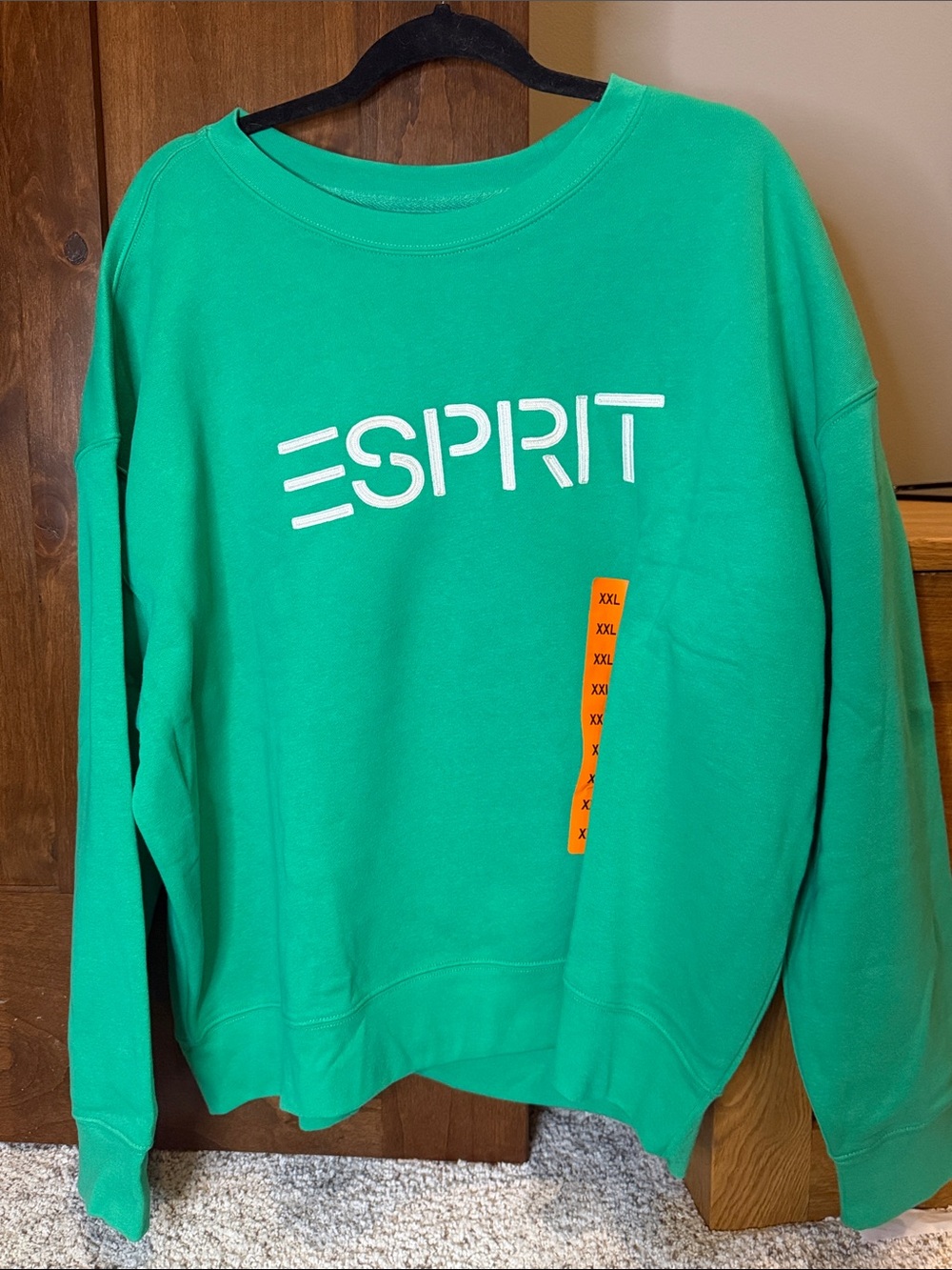 Esprit Emerald Green Logo Sweatshirt